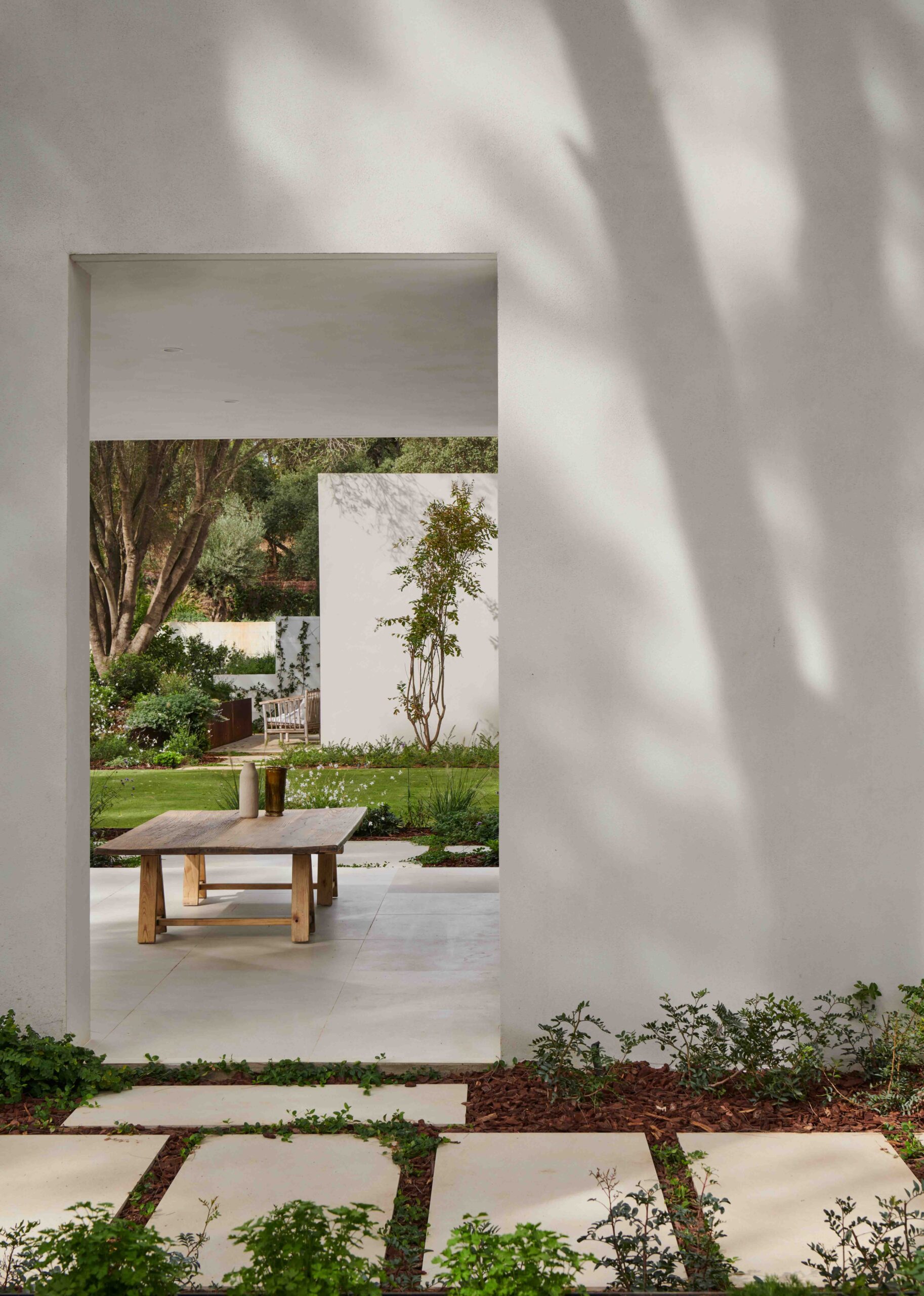 Garten und chill out modularen Luxus-Haus