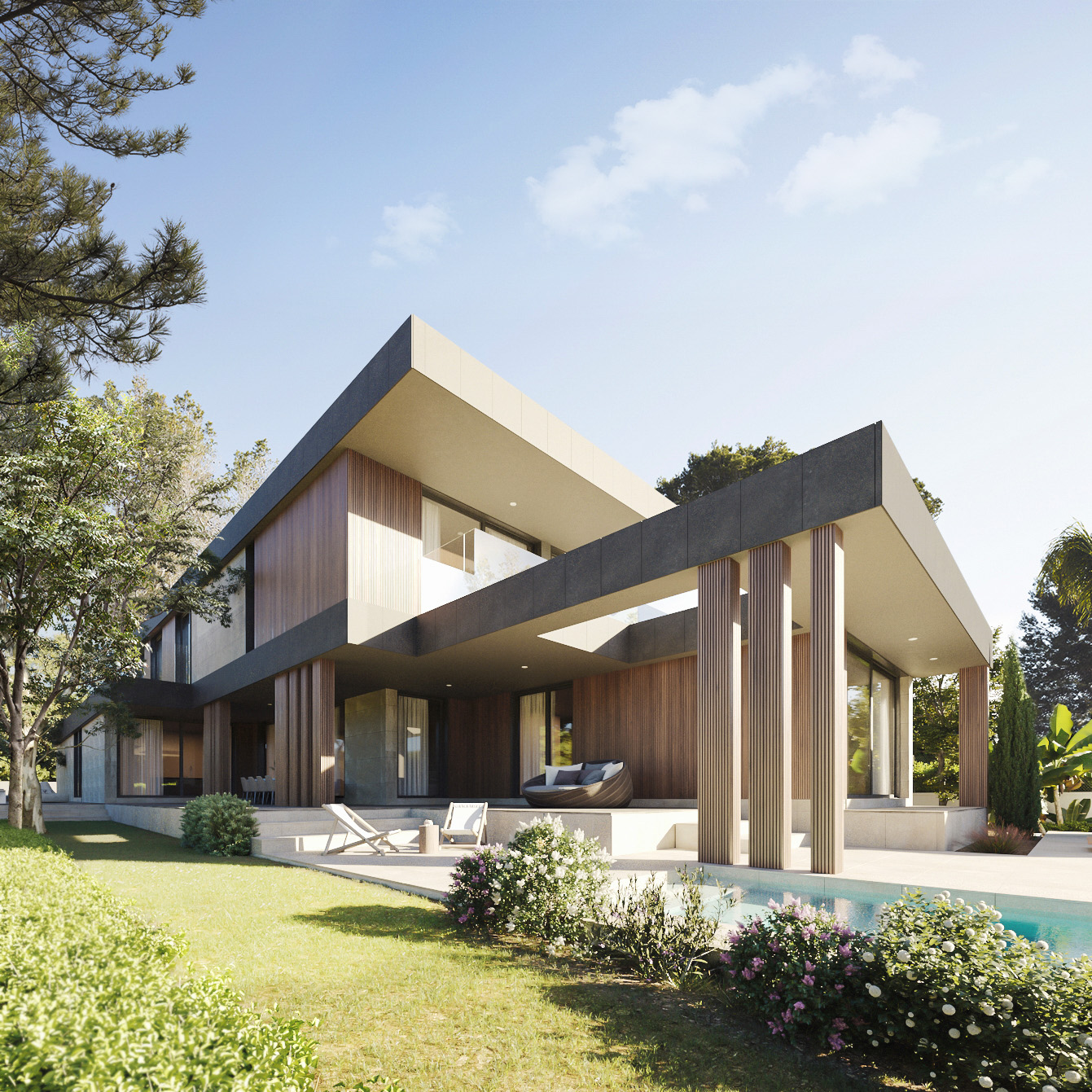 massgefertigte-modulhaus-fassade-in-san-cugat-barcelona