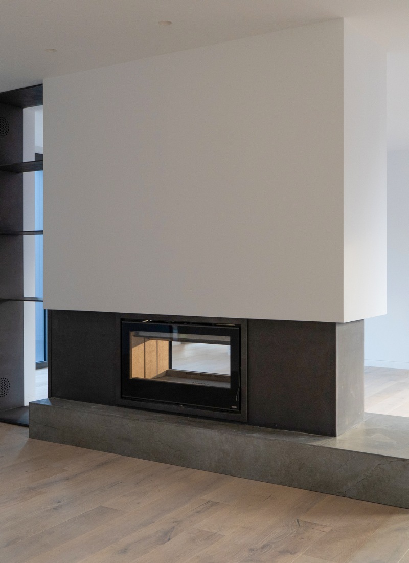 Kamin Maßgeschneidertes Luxushaus San Cugat, Barcelona