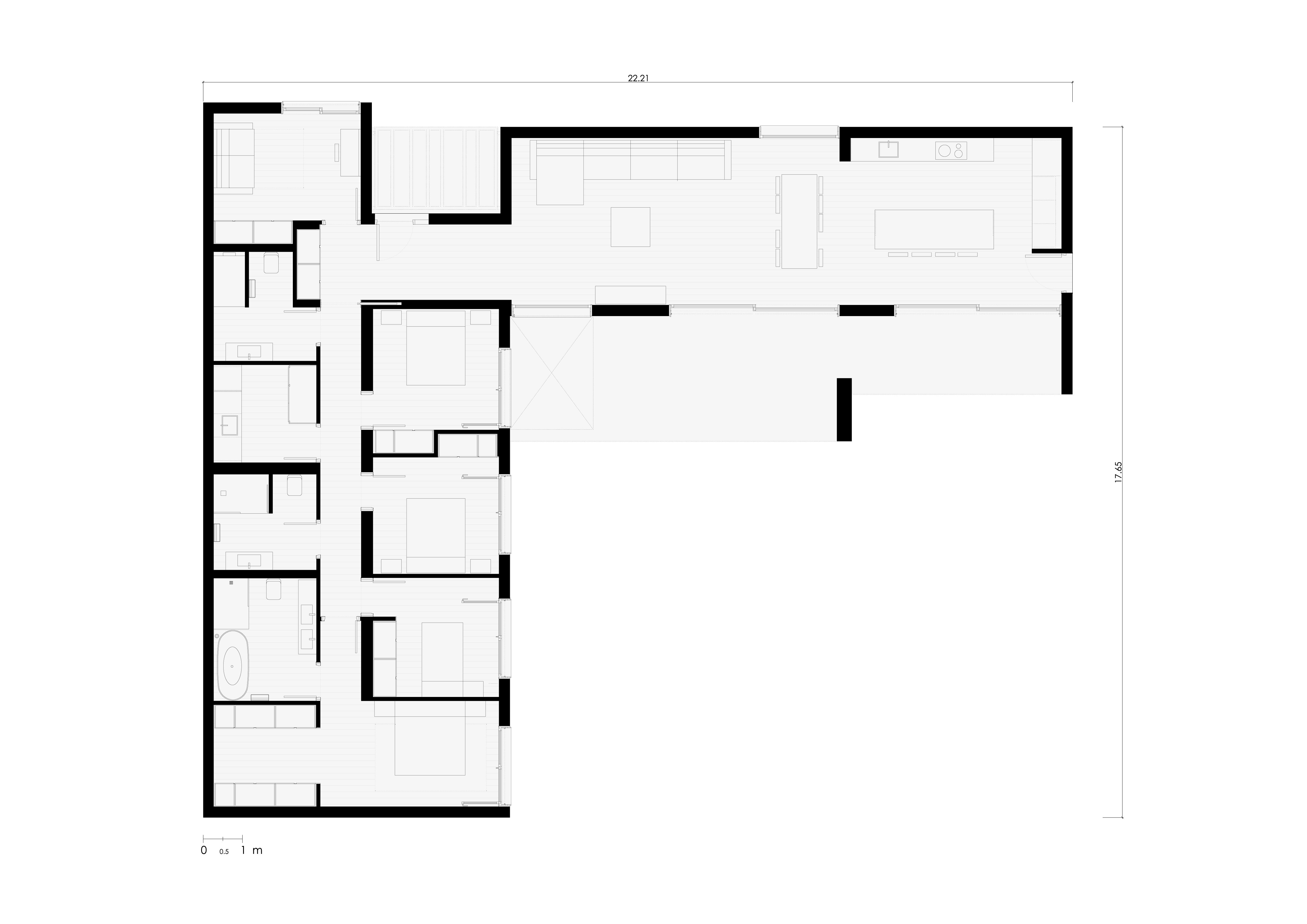 Erdgeschoss plan luxus Moldulhaus modell Eppendorf